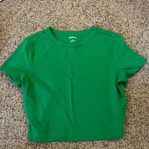 Wild Fable Green Crop Top
